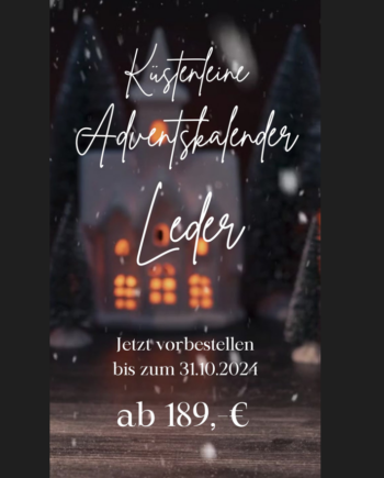 Adventskalender Leder Set 2024