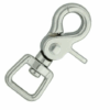 Scherenkarabiner Edelstahl