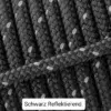 Schwarz Reflektierend